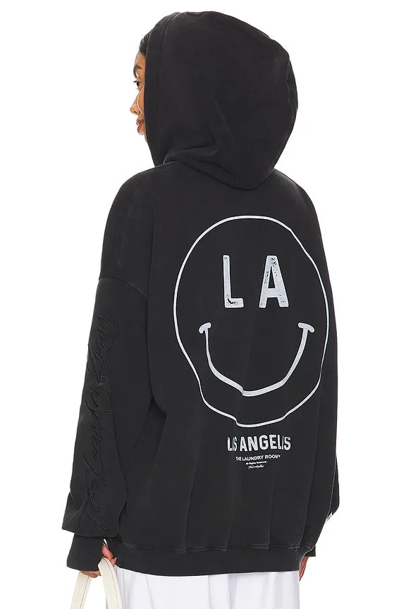 Los Angeles Smiley Hideout Hoodie sold by Care Tucker