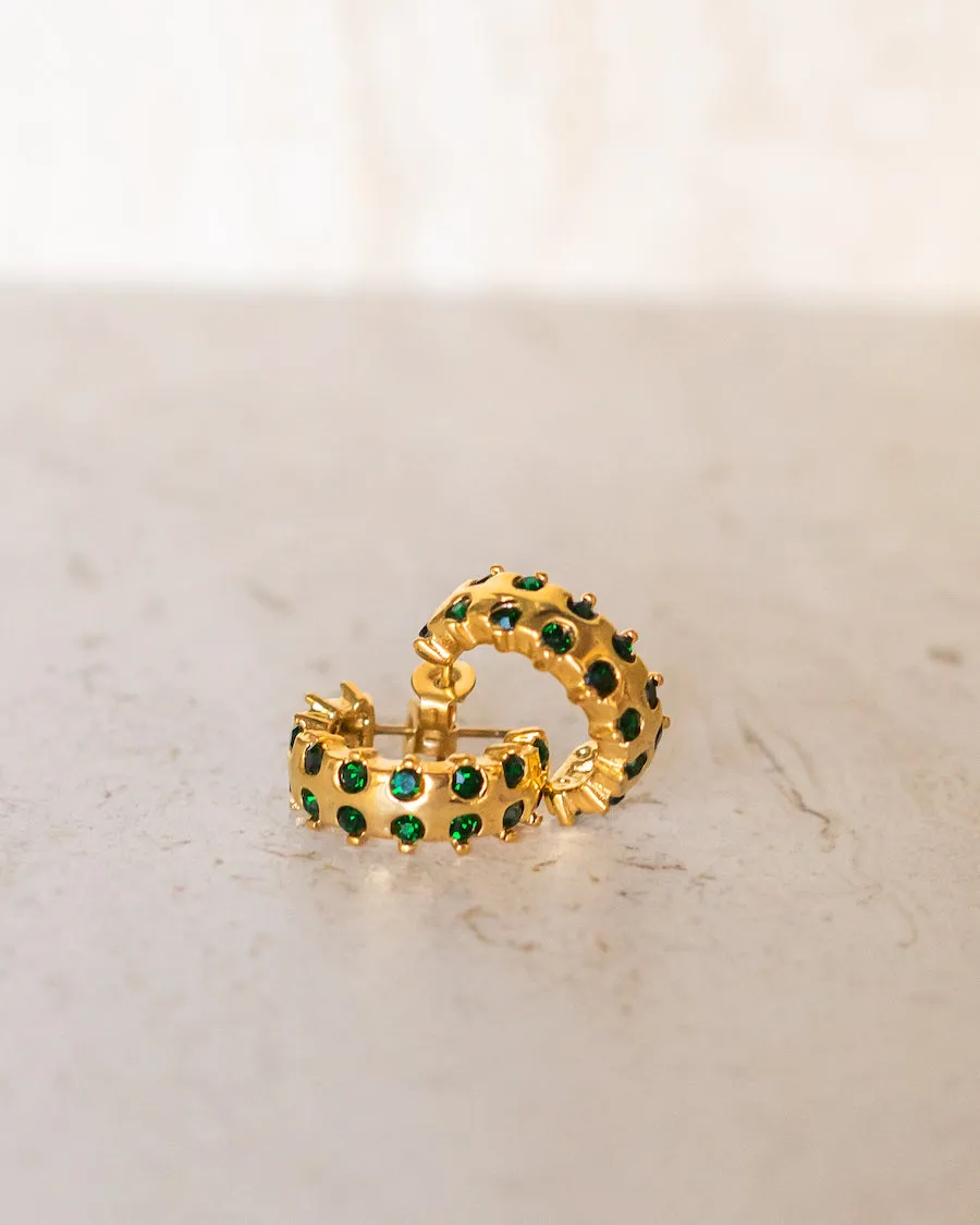 Gemstone Hoops sold by Care Tucker product image thumbnail 2