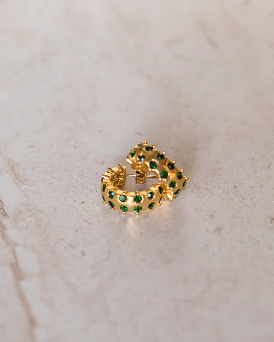 Gemstone Hoops sold by Care Tucker product image thumbnail 4