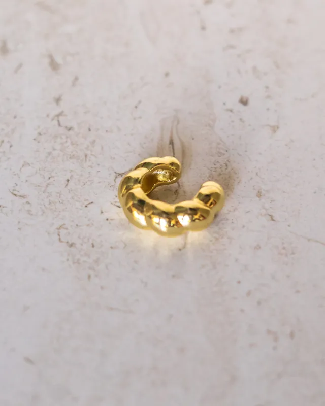 Rope Gold Ear Cuff sold by Care Tucker