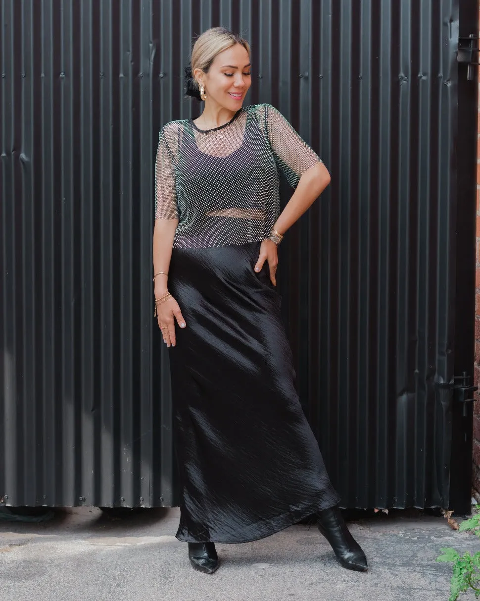 Shanna Rhinestone Blouse sold by Care Tucker product image thumbnail 4