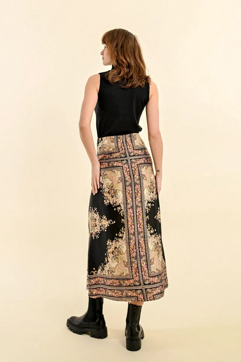 PRINTED Gypsy MIDI SKIRT sold by Care Tucker product image thumbnail 4