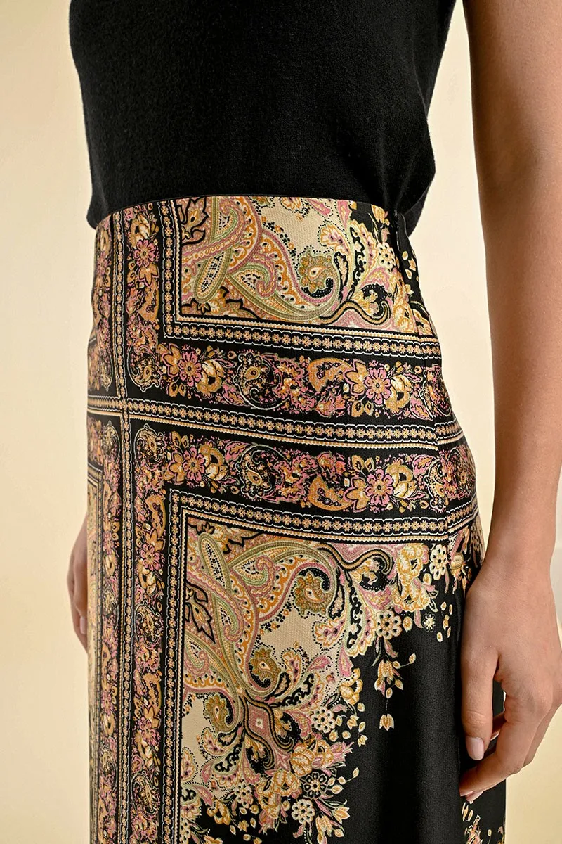 PRINTED Gypsy MIDI SKIRT sold by Care Tucker product image thumbnail 3