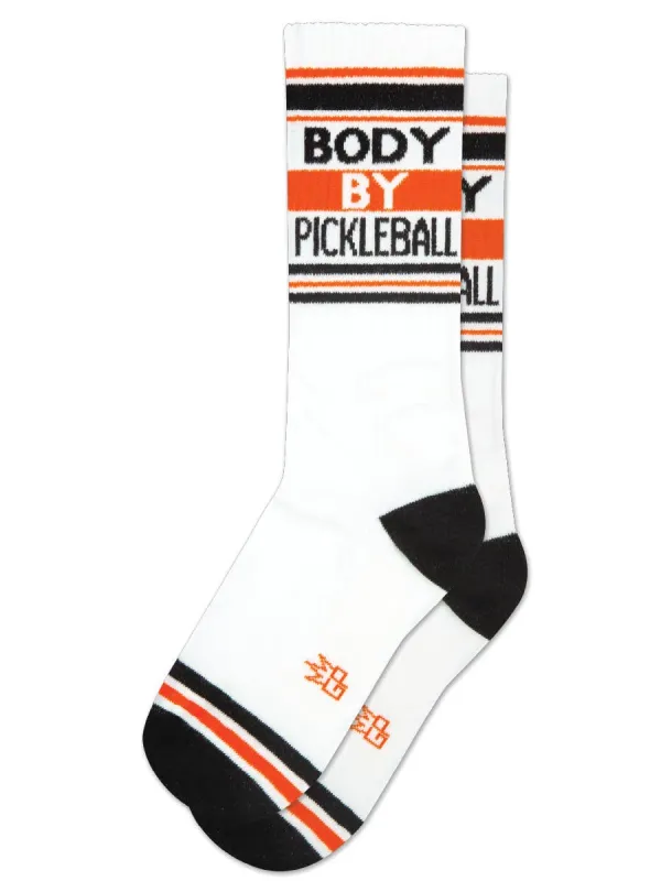 Body By Pickleball Gym Crew Socks sold by Care Tucker
