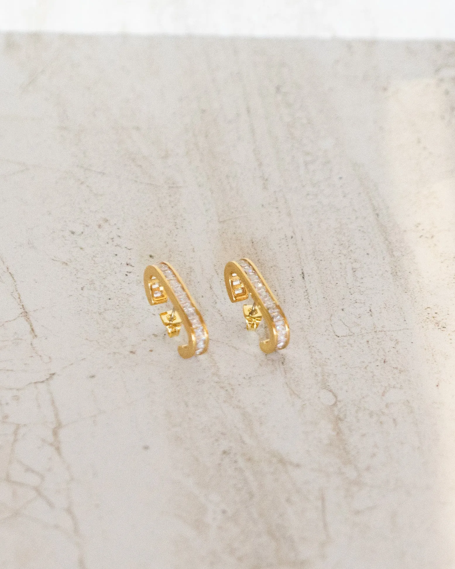 Rhinestone Ear Climbers sold by Care Tucker product image thumbnail 4