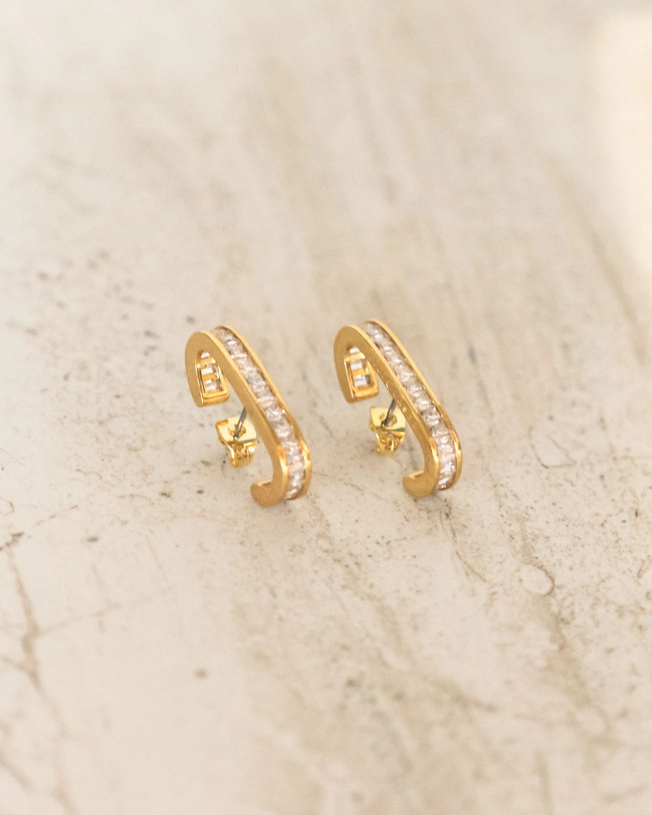 Rhinestone Ear Climbers sold by Care Tucker product image thumbnail 3