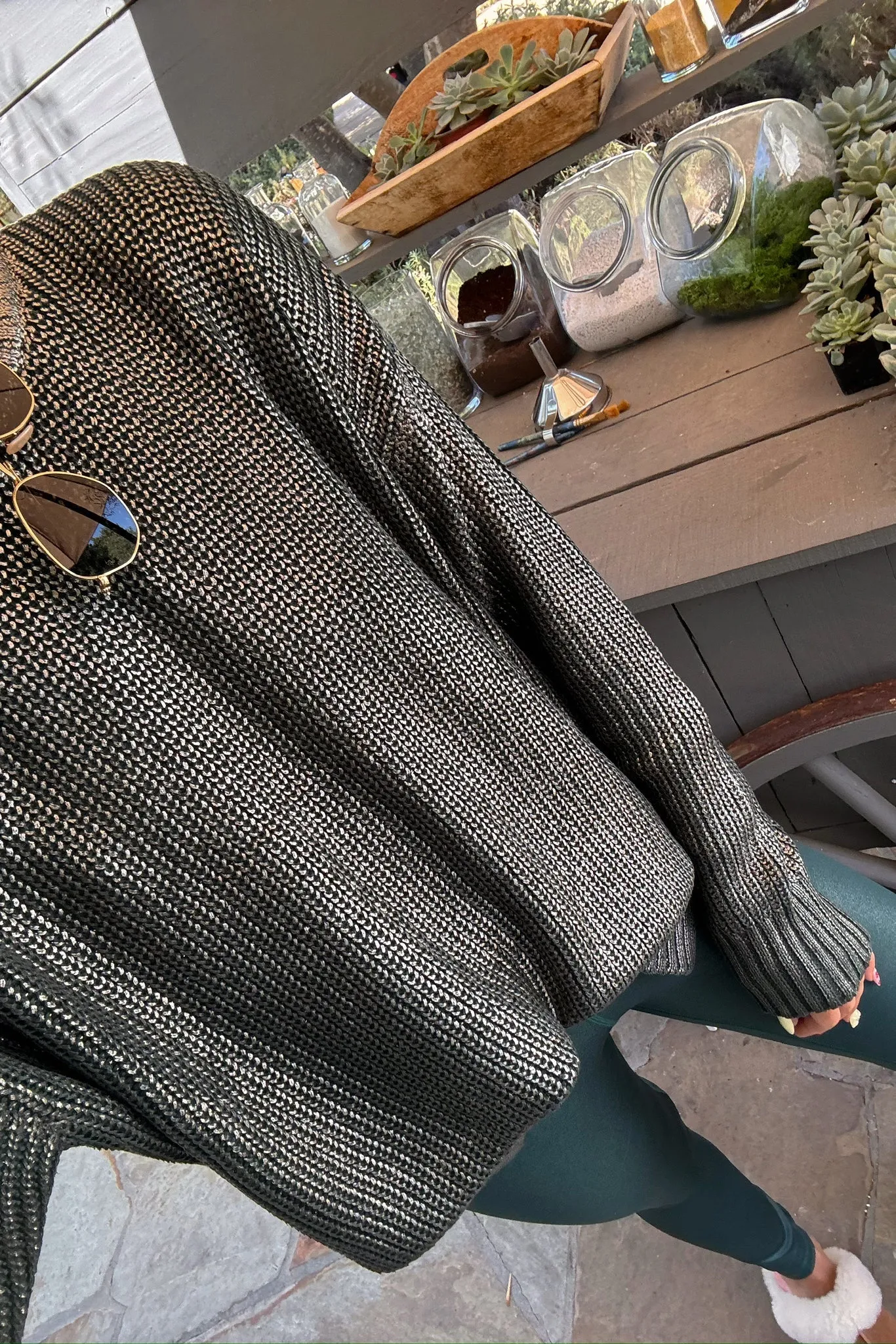 Callie Sweater Pine Shine sold by Care Tucker product image thumbnail 4