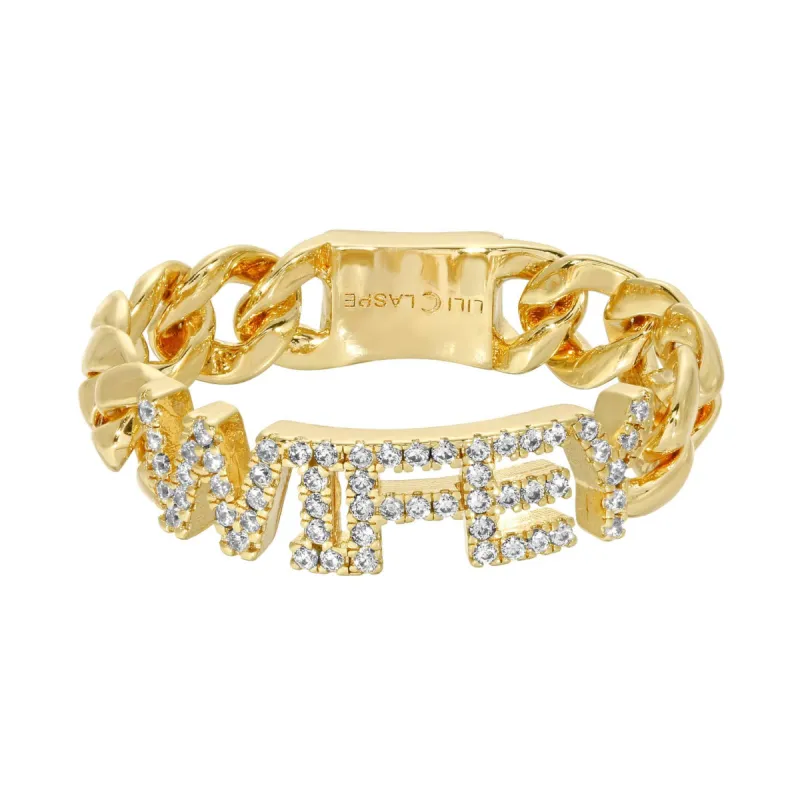 Wifey Ring made by Care Tucker