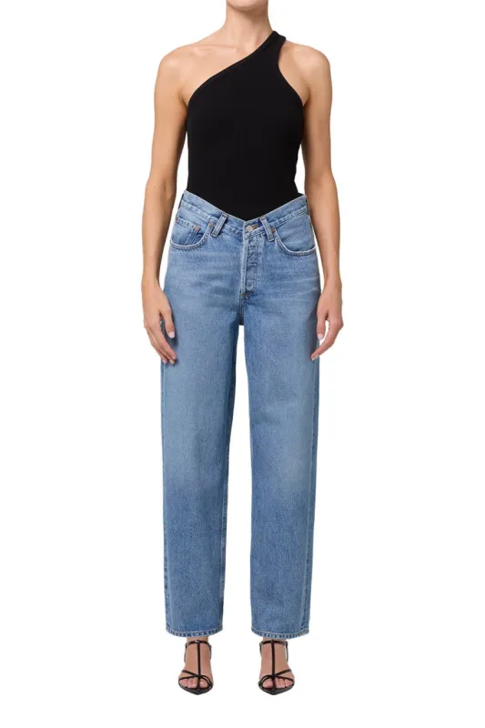 V-Waist Baggy in Fairway sold by Care Tucker