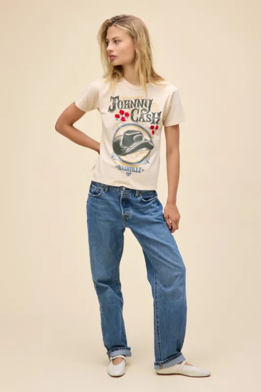 Johnny Cash The Fabulous Ringer Tee sold by Care Tucker