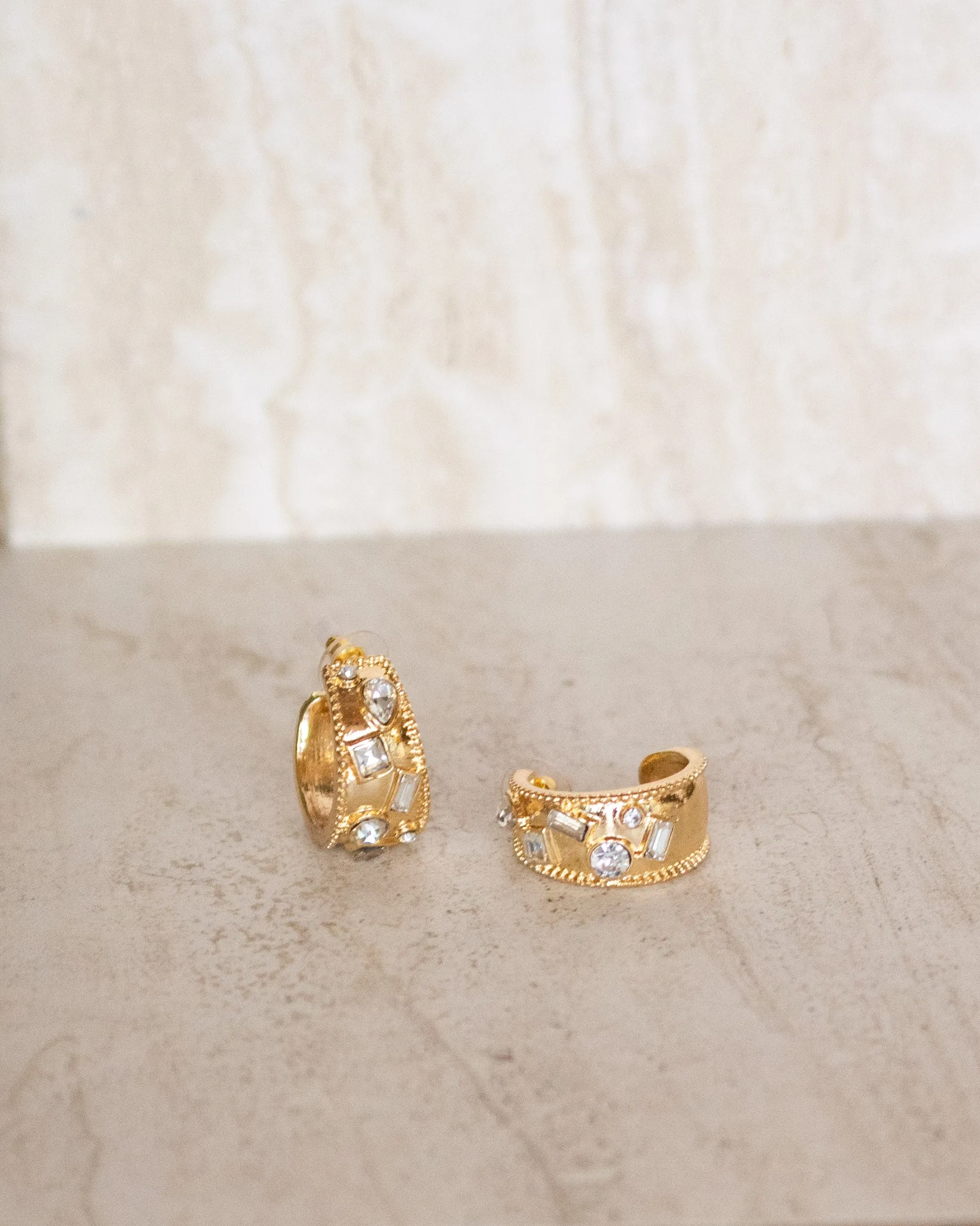 Pave Ball Hoop sold by Care Tucker product image thumbnail 2