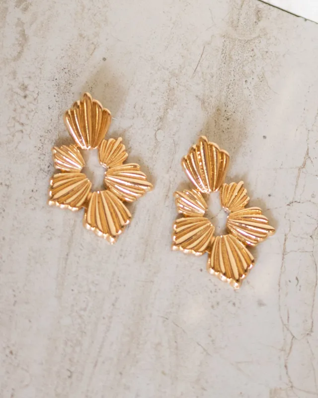 Gold Josie Earrings sold by Care Tucker