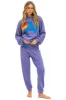 LOGO STITCH PULLOVER RELAXED HOODIE - LAVENDER sold by Care Tucker