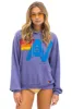 LOGO STITCH PULLOVER RELAXED HOODIE - LAVENDER sold by Care Tucker