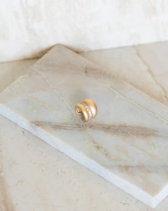 Single Row Diamond Ear Cuff sold by Care Tucker