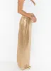 Saturday Skirt Gold Shiny Stretch sold by Care Tucker