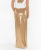 Saturday Skirt Gold Shiny Stretch sold by Care Tucker