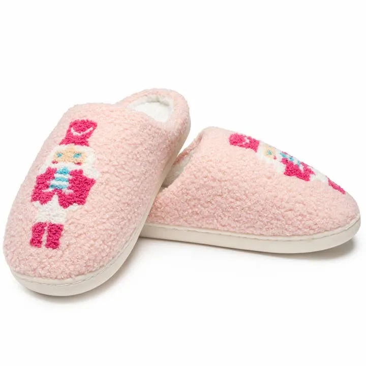 Slippers - Holiday - Nutcracker - Pink sold by Care Tucker product image thumbnail 2