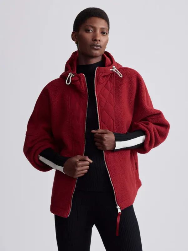 Richfield quilt fleece combo. - Red Dahlia sold by Care Tucker