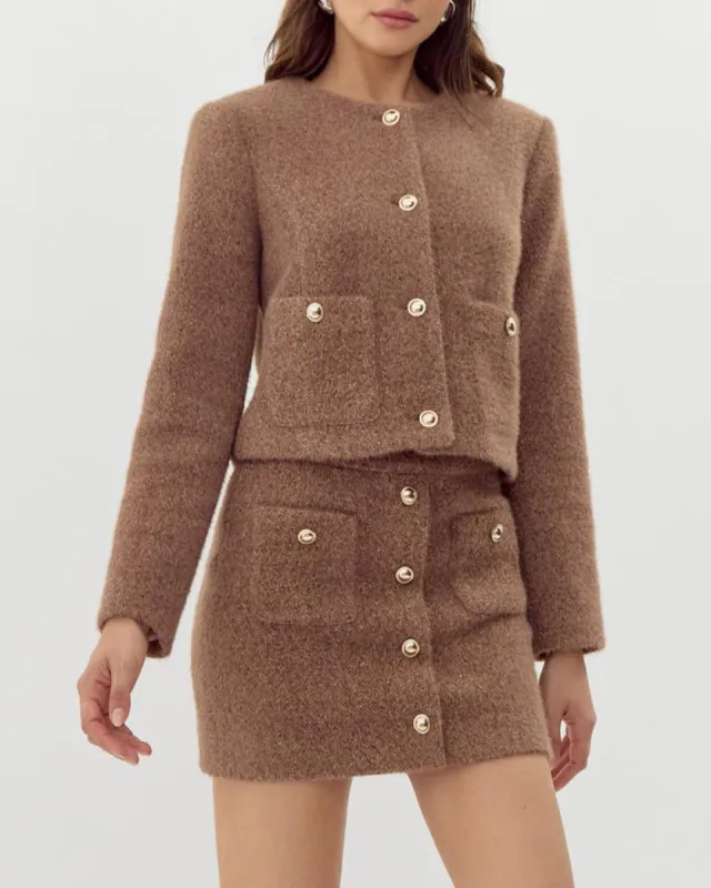 Ariella Brushed Cardigan sold by Care Tucker
