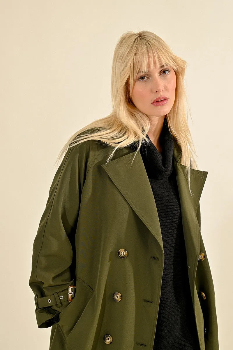 LONG TRENCH COAT sold by Care Tucker product image thumbnail 5