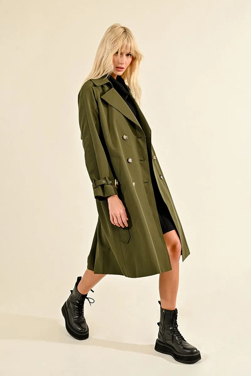 LONG TRENCH COAT sold by Care Tucker