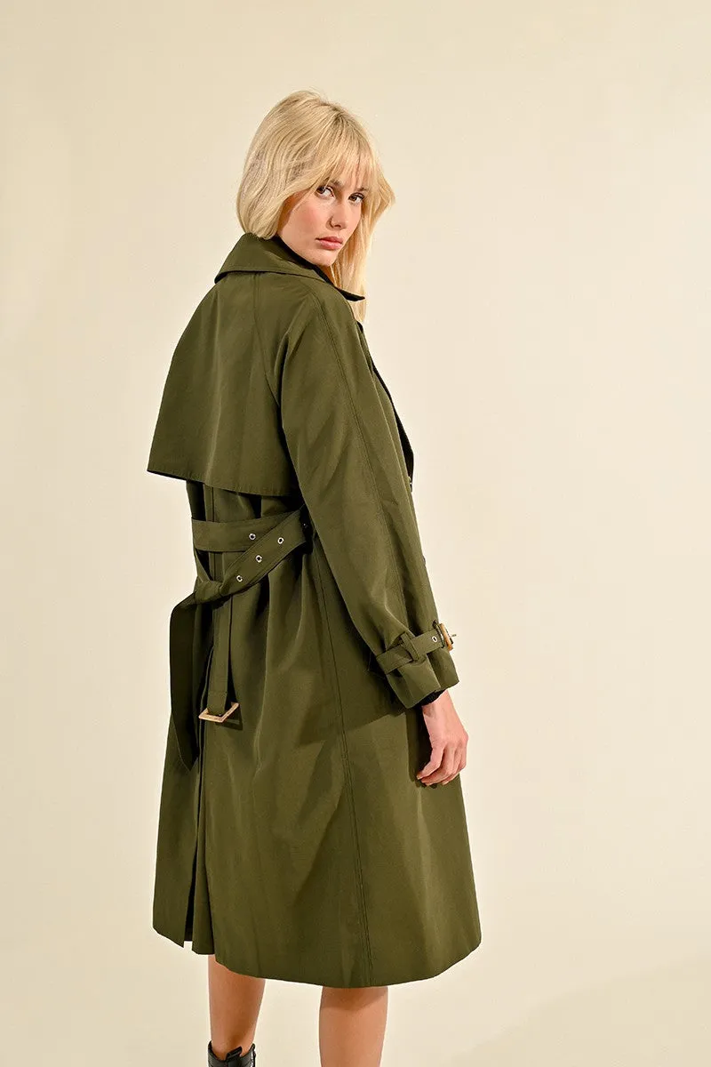 LONG TRENCH COAT sold by Care Tucker product image thumbnail 3