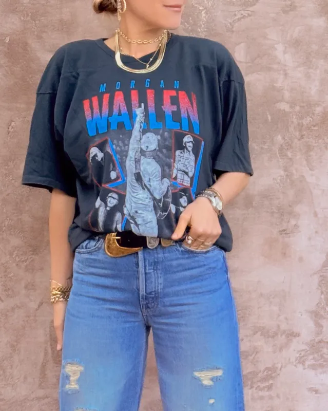 Morgan Wallen This Ain't Over Yet Oversized Jersey sold by Care Tucker