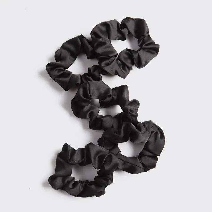 Satin Sleep Scrunchies 5pc - Black sold by Care Tucker product image thumbnail 3