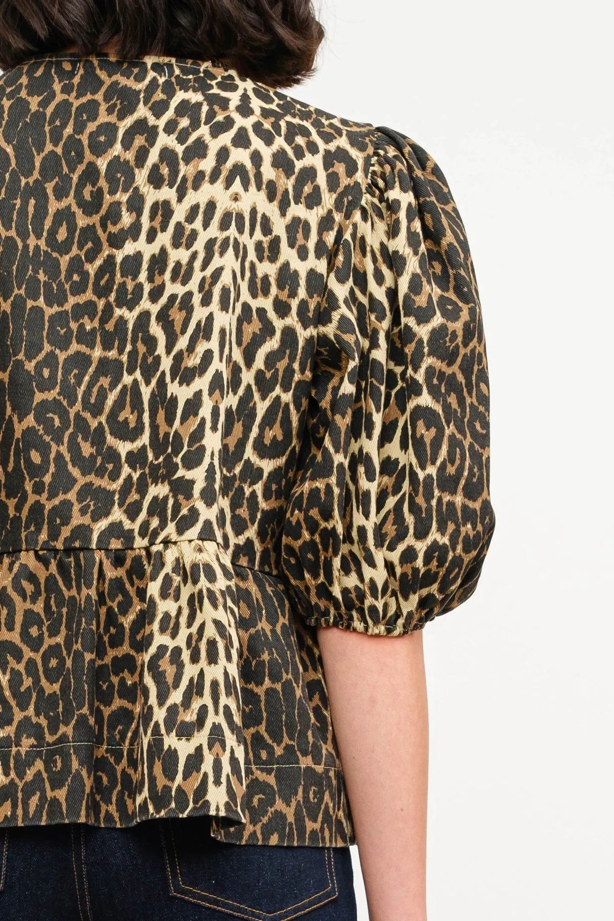 Lizzy Denim Blouse sold by Care Tucker product image thumbnail 3