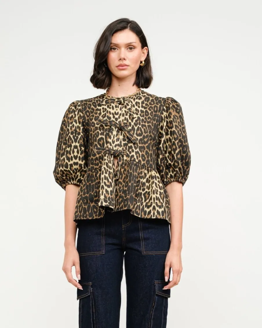 Lizzy Denim Blouse sold by Care Tucker