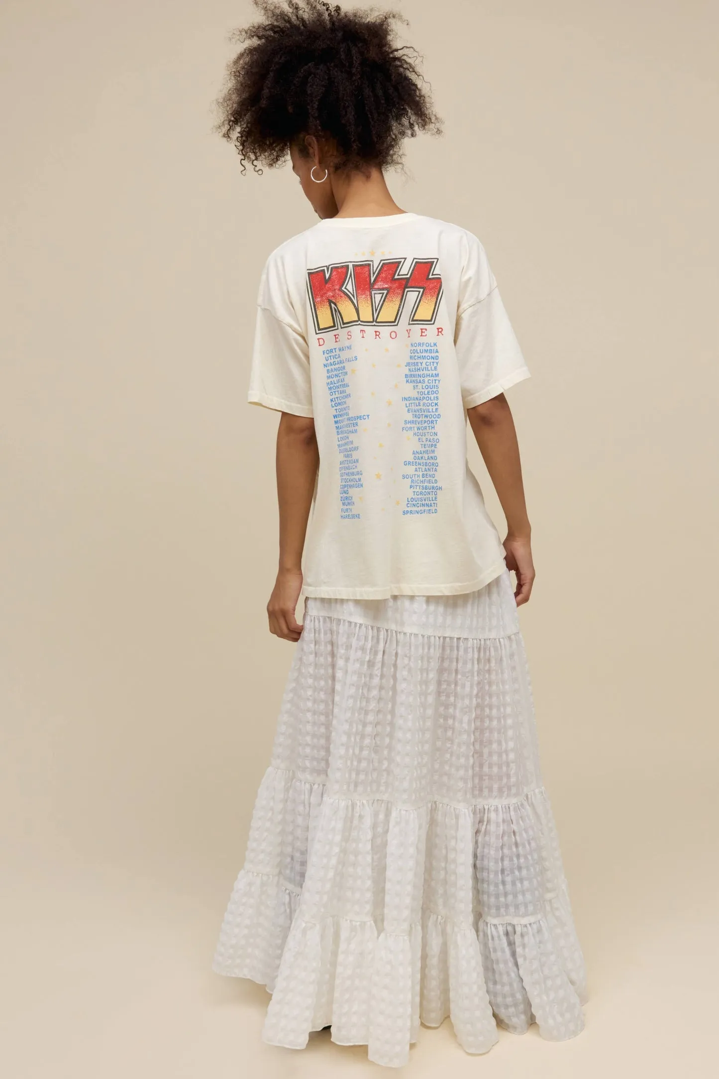 KISS DESTROYER TOUR 76 MERCH TEE sold by Care Tucker product image thumbnail 4