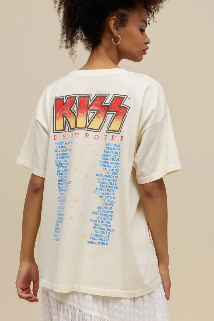 KISS DESTROYER TOUR 76 MERCH TEE sold by Care Tucker product image thumbnail 2