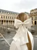 The Perfect Long Satin Hair Bow Barrette sold by Care Tucker