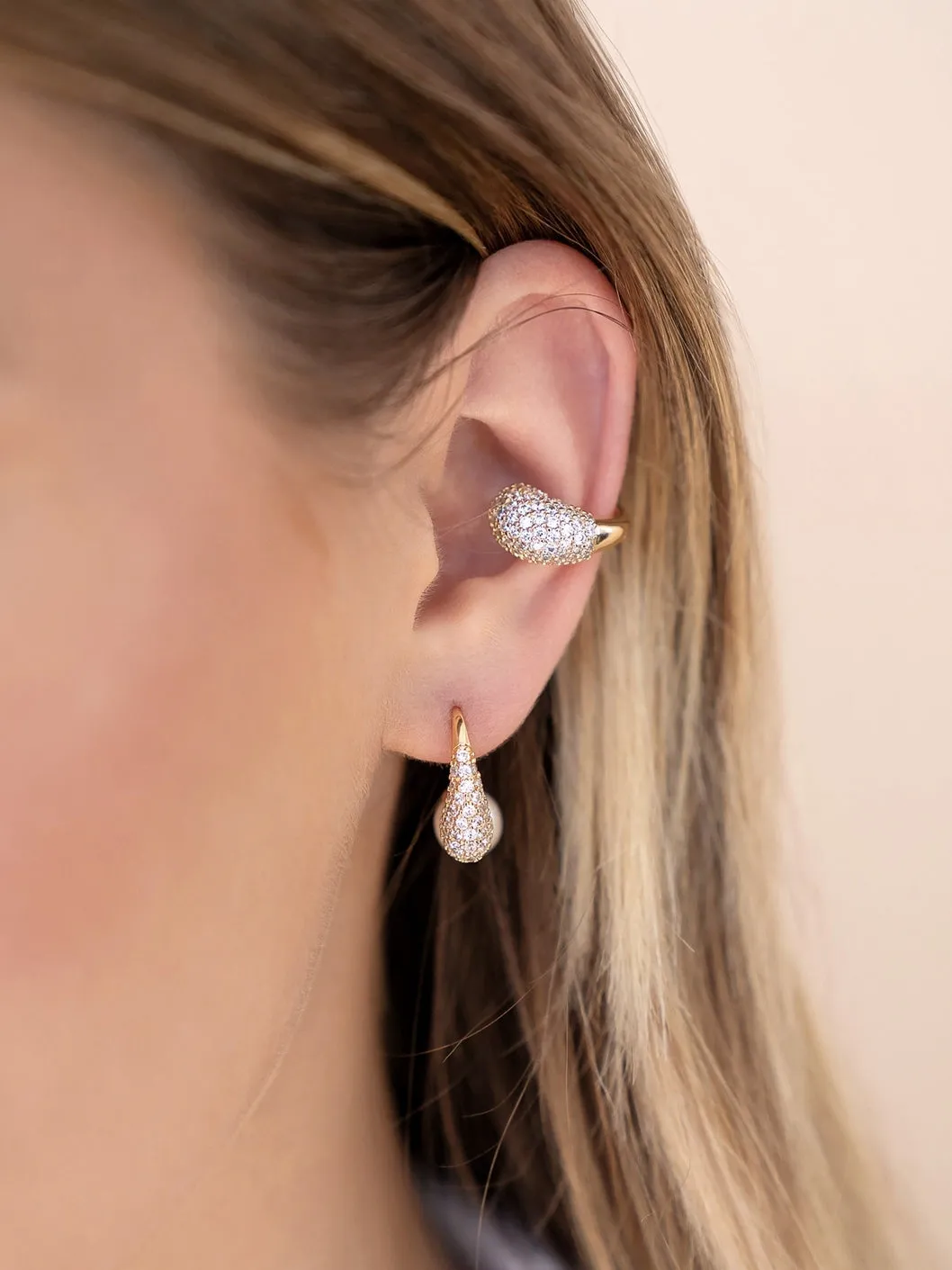 Pavé Ear Cuff sold by Care Tucker product image thumbnail 4