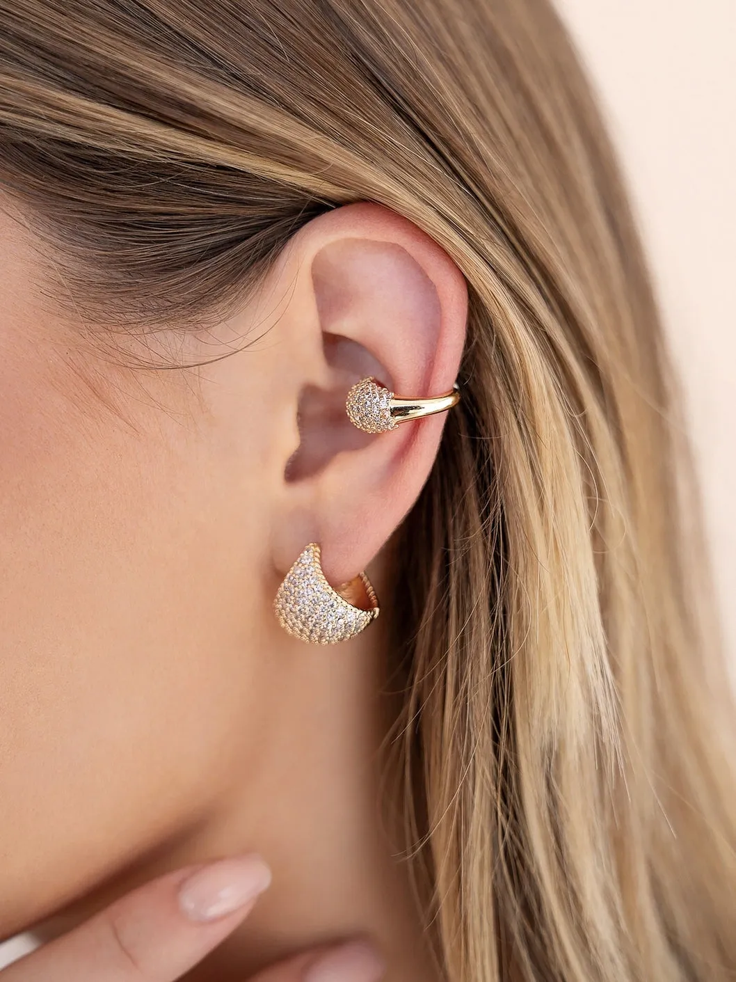 Pavé Ear Cuff sold by Care Tucker product image thumbnail 2