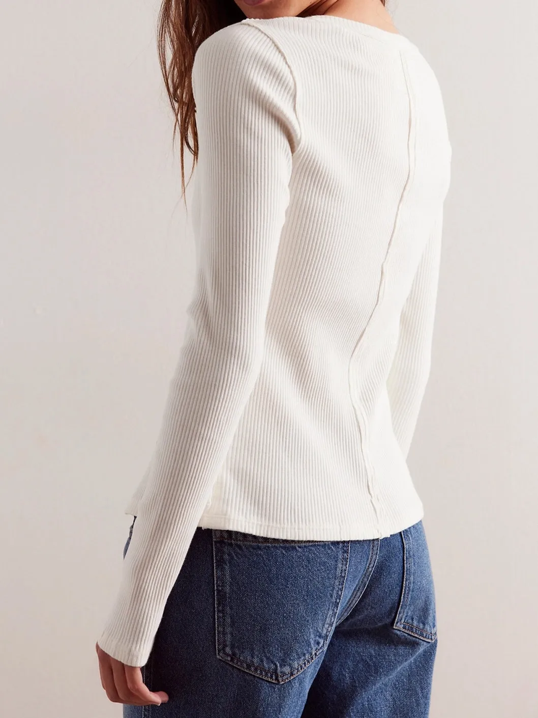 Button Down Round Neck Cardigan sold by Care Tucker product image thumbnail 3
