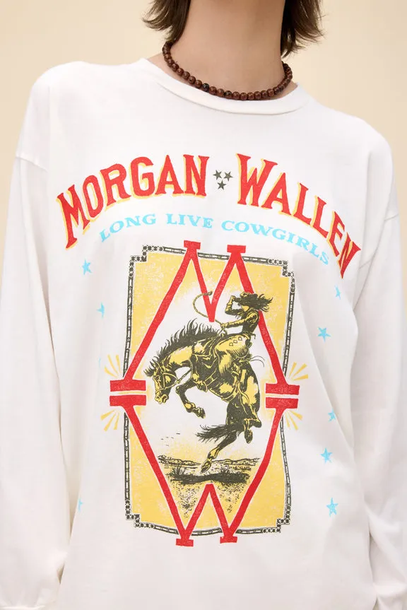 Morgan Wallen Long Live Cowgirls Relaxed Long Sleeve sold by Care Tucker product image thumbnail 2