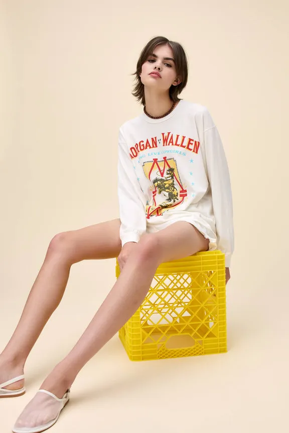 Morgan Wallen Long Live Cowgirls Relaxed Long Sleeve sold by Care Tucker product image thumbnail 5