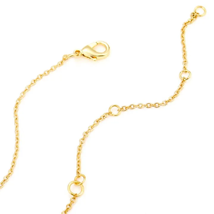 Evil Eye Third Eye Enamel and Crystal Pendant Necklace sold by Care Tucker product image thumbnail 5