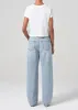 Low curve jean in force sold by Care Tucker