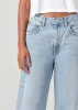 Low curve jean in force sold by Care Tucker