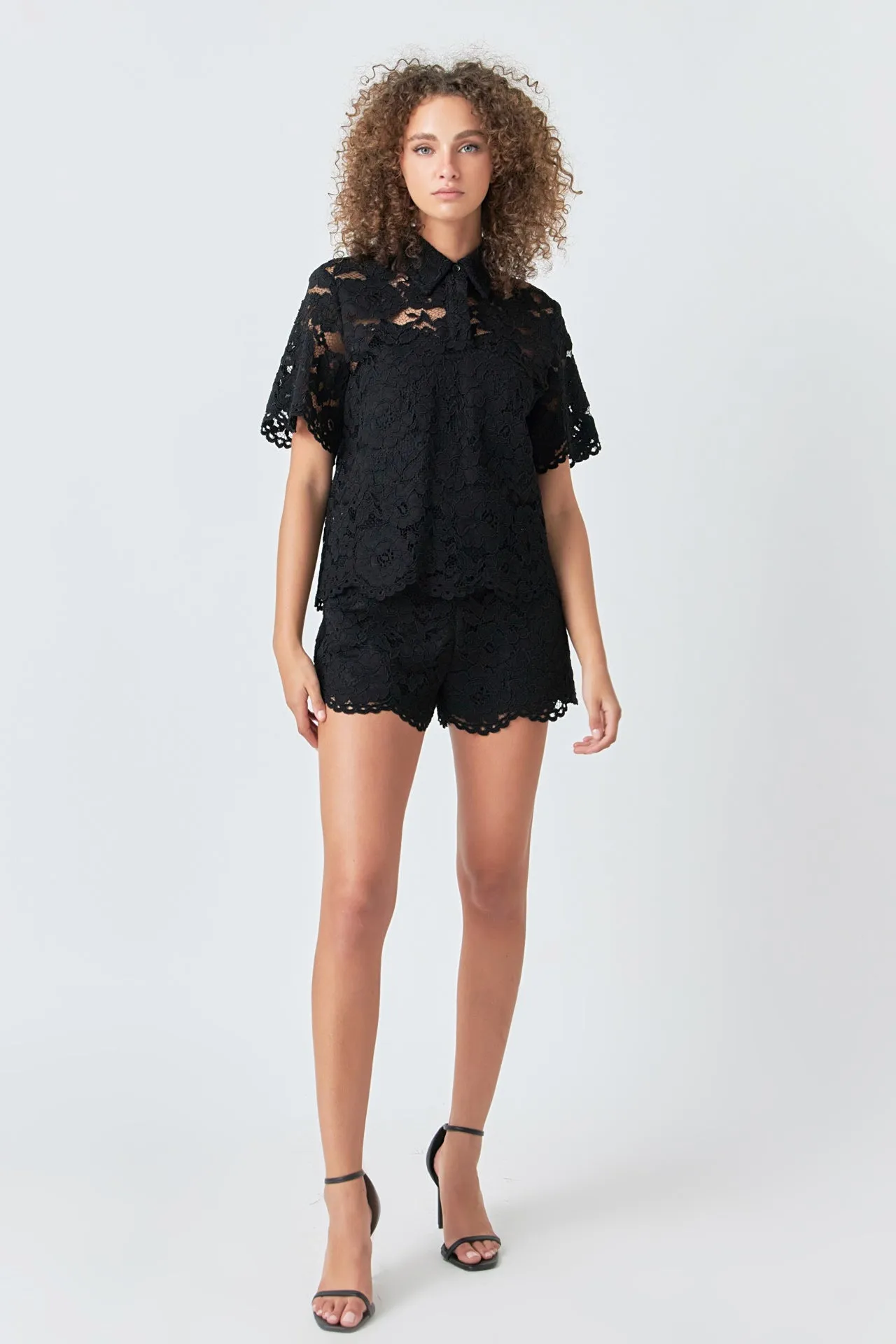 Lace Half Sleeves Top sold by Care Tucker