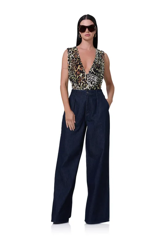 Aven Bodysuit - Fall Animal sold by Care Tucker