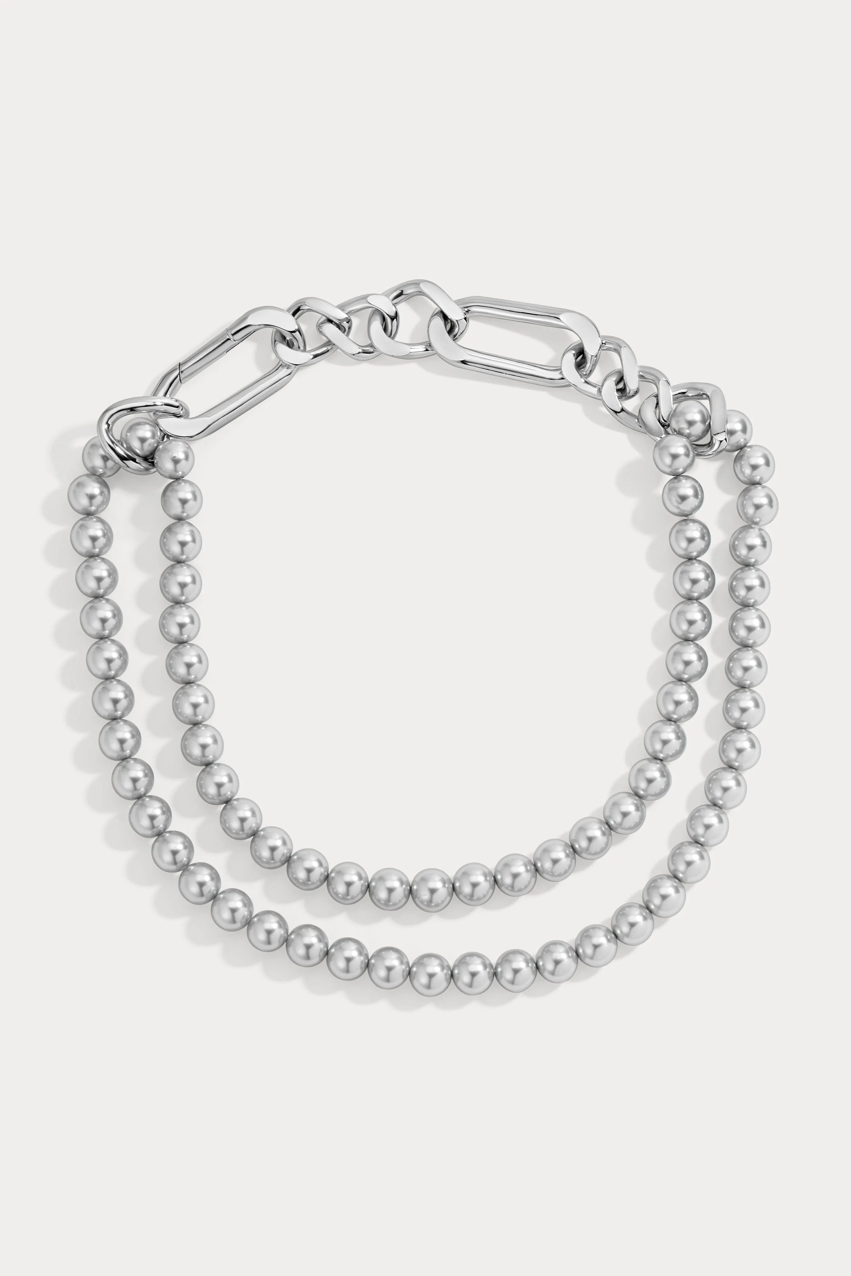 Grey Pearl Quinn Necklace sold by Care Tucker