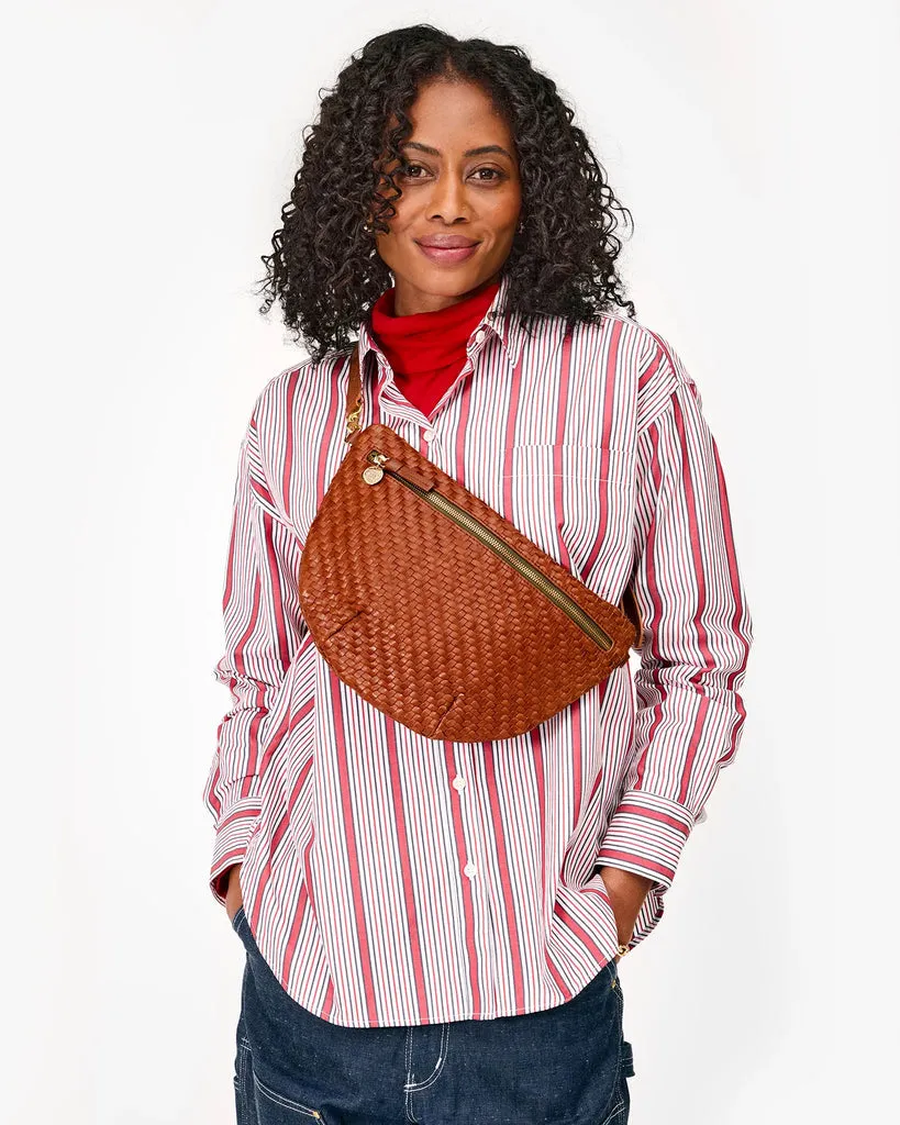 Grande Fanny Natural Woven Hazelnut sold by Care Tucker product image thumbnail 3