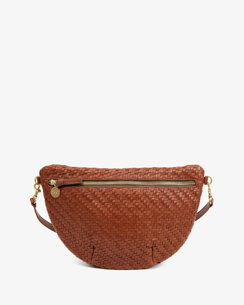 Grande Fanny Natural Woven Hazelnut sold by Care Tucker product image thumbnail 2
