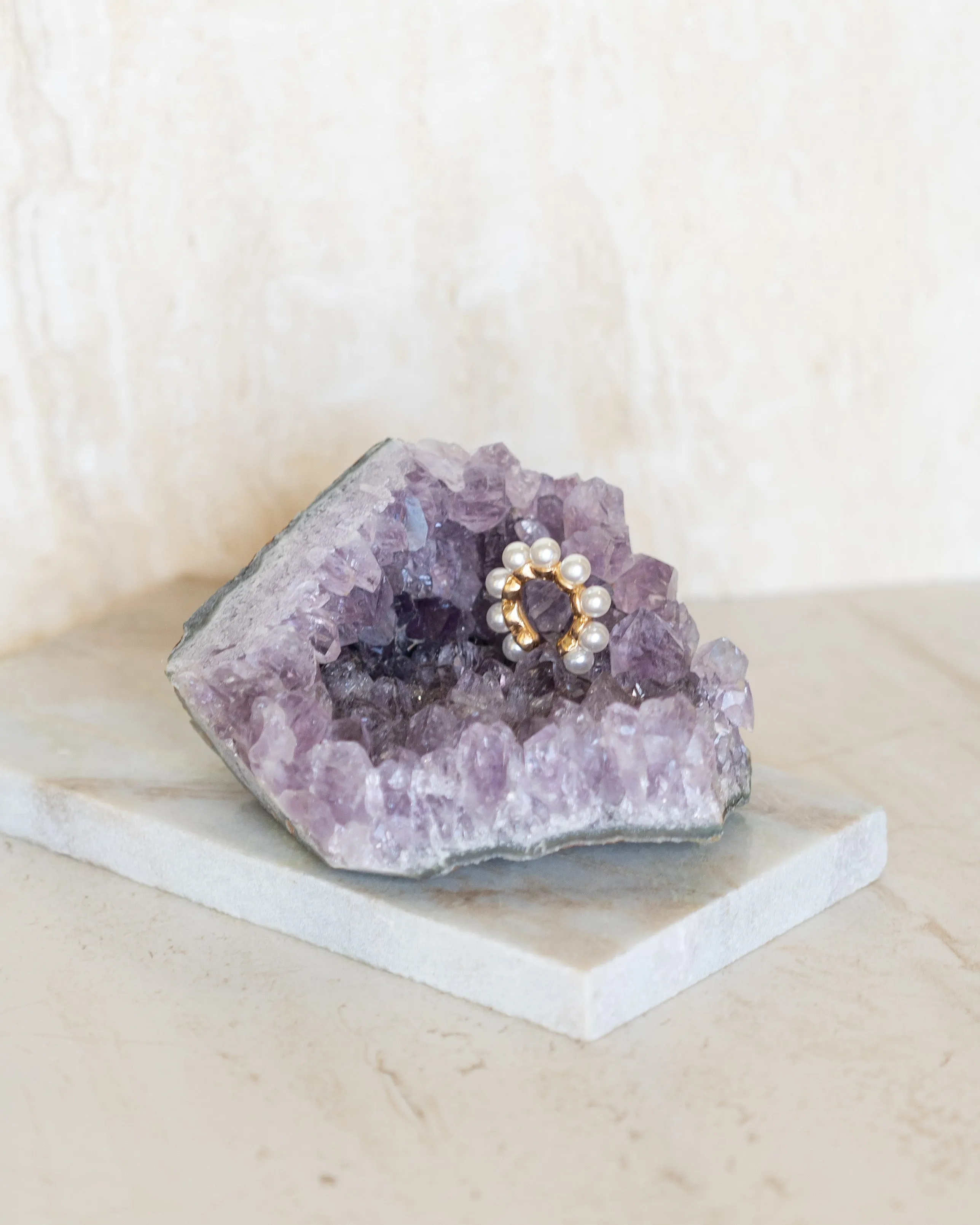 Pearl Ear Cuff sold by Care Tucker