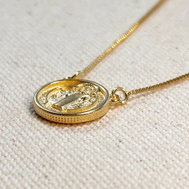 Saint Benedict Double Sided Medal Necklace sold by Care Tucker