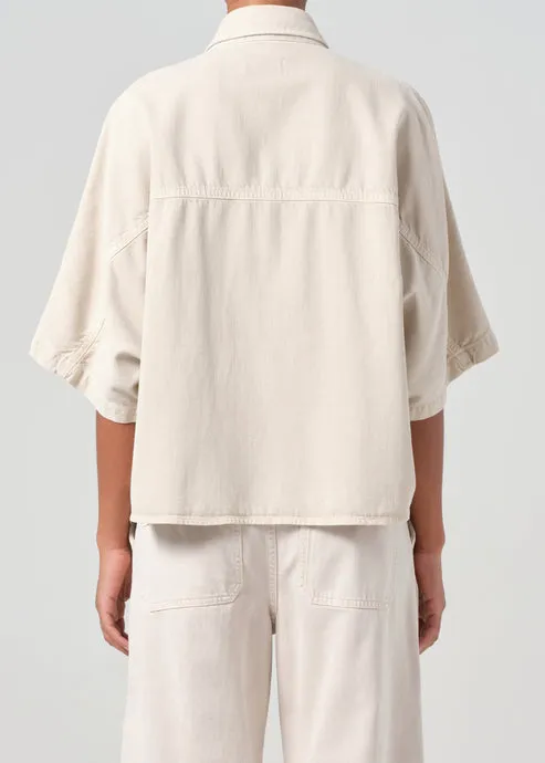 Taron Shirt In Scone sold by Care Tucker product image thumbnail 4